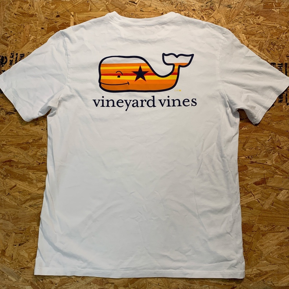 Vineyard Vines x Houston Astros collaboration tee